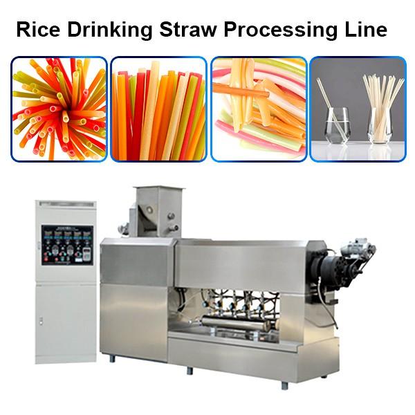 Big Capacity Edible Starw Making Machines/ Eco-Friendly Drink Starw Machine #1 image