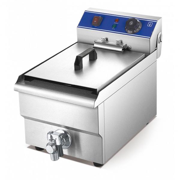 Shinelong Gas/Electric Combination 900 Series Fish and Potato Chips Industrial Deep Fryer Machine #1 image