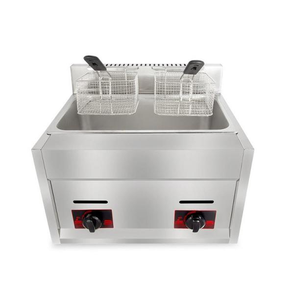 Fast Food Shop Widely Use Gas Heat Donut Fryer Machine #1 image